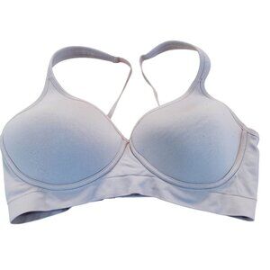 Lands End Womens Stunning Support Smooth Full Coverage Bra Pink Size 36C